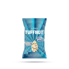 Lama Tuffnut salt & vinnies packaging on a transparent background