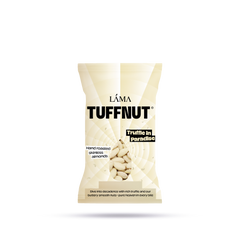 Lama Tuffnut Truffle Flavoured Skinless Almonds 40g pack on a white background.