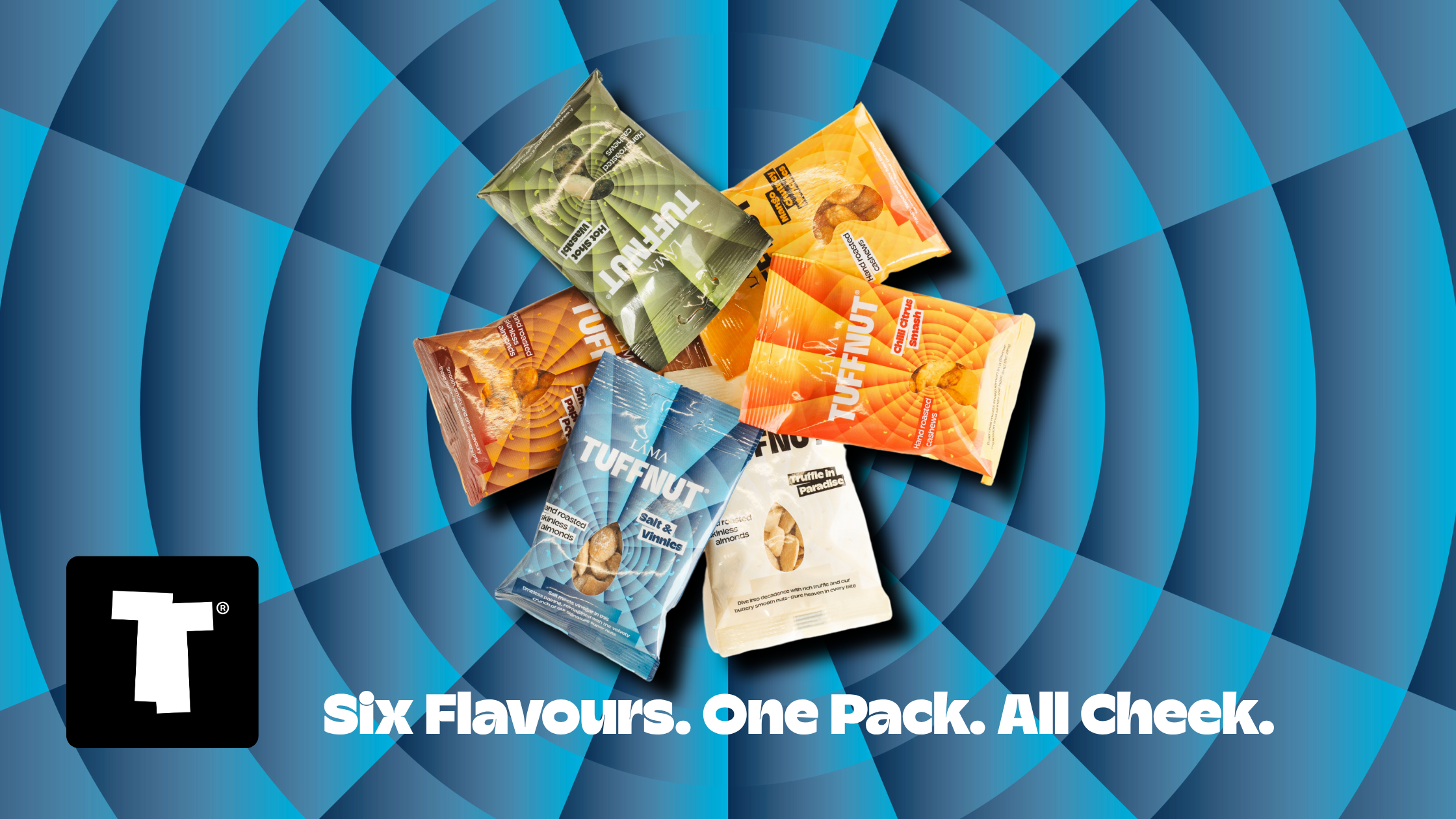 Introducing The Tuffnut Variety Pack Six Bold Flavours One Cheeky P 